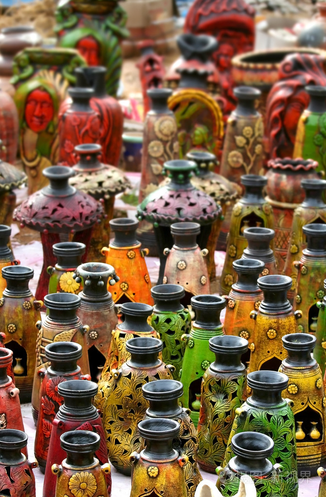 印度手工艺品与健身器材的融合 传统与现代的完美结合